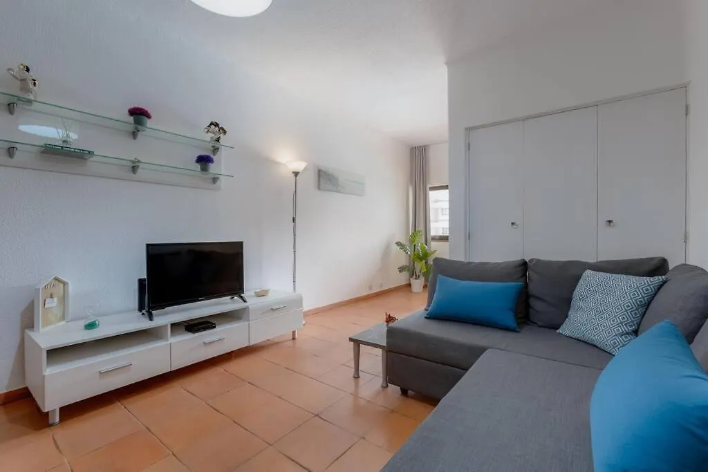 Apartment Vila Magna - Apart Com Ac, Renovado Para 4 Com Vista Piscina Em Albufeira